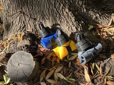 Soft water bottle - Black Peak yellow 500 ml. - blackpeak1985
