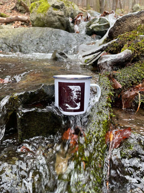 Емайлирана чаша Black Peak Forest Lupus
