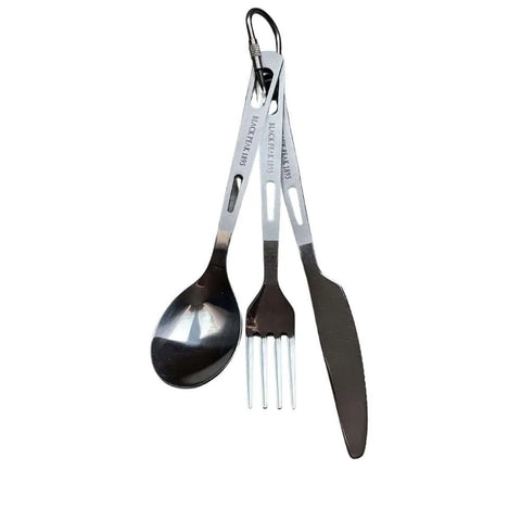 BlackPeak1895 Titanium 3pc Cutlery Set - blackpeak1985