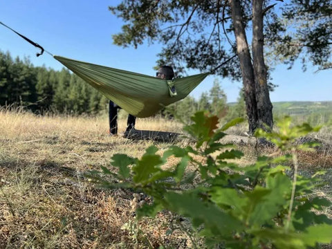 BlackPeak1895 Crocus Forest Bungee cord Hammock - blackpeak1985